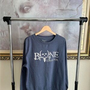 Bone Collector Men's Gray Crewneck Sweater